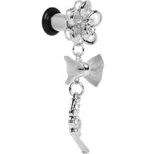 Load image into Gallery viewer, Clear Gem My Lady Flower Gun Dangle Plug Sizes 5mm to 12mm