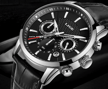 Load image into Gallery viewer, Men's Waterproof Watch With Chronometers Day View Sport Analog Watches Excellent Look Perfect Gift For Him