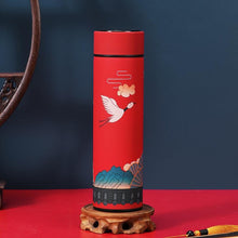 Load image into Gallery viewer, 450mln Style Intelligent Thermos Bottle Classical Style Touch Display Stainless Steel Vacuum Flask Mug Water Bottles Temperature Display Insulated Vacuum Insulated 304 Stainless Steel Water Bottle Heat Resistant Insulated Water Bottle