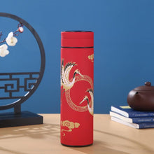 Load image into Gallery viewer, 450mln Style Intelligent Thermos Bottle Classical Style Touch Display Stainless Steel Vacuum Flask Mug Water Bottles Temperature Display Insulated Vacuum Insulated 304 Stainless Steel Water Bottle Heat Resistant Insulated Water Bottle