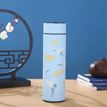 Load image into Gallery viewer, 450mln Style Intelligent Thermos Bottle Classical Style Touch Display Stainless Steel Vacuum Flask Mug Water Bottles Temperature Display Insulated Vacuum Insulated 304 Stainless Steel Water Bottle Heat Resistant Insulated Water Bottle