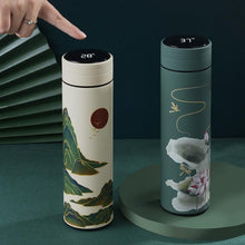 Load image into Gallery viewer, 450mln Style Intelligent Thermos Bottle Classical Style Touch Display Stainless Steel Vacuum Flask Mug Water Bottles Temperature Display Insulated Vacuum Insulated 304 Stainless Steel Water Bottle Heat Resistant Insulated Water Bottle