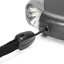 Load image into Gallery viewer, 4.5M LED Flashlight Extendable Retractable Pet Dog Leash Lead with Garbage Bag