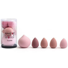Load image into Gallery viewer, 4/5PCS Mini Makeup Sponge Wet Bigger Cosmetic Puff Concealer Powder Beauty Make up Tool Colorful Makeup Sponges Set For Womens