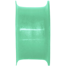 Load image into Gallery viewer, 3/4 Green Pearlescent Silicone Hollow Tunnel