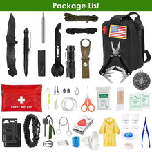 Load image into Gallery viewer, 47-Pieces: Emergency Survival Kit EDC Gear Equipment Tool with Pouch