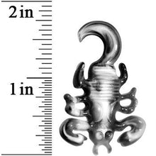 将图片加载到图库查看器,2G Black White Acrylic Scorpion Hanger Plug