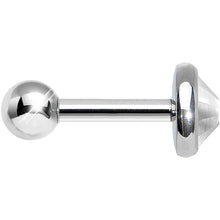 Load image into Gallery viewer, 5mm Clear Gem Tragus Cartilage Barbell Earring