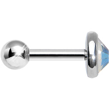 Load image into Gallery viewer, 5mm Aurora Gem Tragus Cartilage Barbell Earring