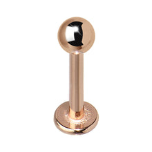 将图片加载到图库查看器,16G 5/16 Rose Gold Plated Labret Tragus Monroe