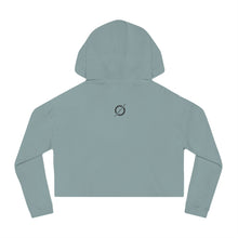 Load image into Gallery viewer, Cropped Hoodie Sweatshirt for Women with Cropped Design and Ribbed Cuffs