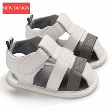 Load image into Gallery viewer, Baby Girls and Boy Summer Causal Anti Slip Soft Crib Sole Shoes Sandals For Kids Summer Style