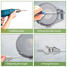 Load image into Gallery viewer, 49 Ft. Retractable Clothesline Rope