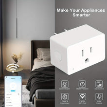 Load image into Gallery viewer, 2-Pack: WiFi Smart Plug โ 15A, Timer & App Control, Works with Alexa & Google Home