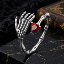 将图片加载到图库查看器,925 Sterling Silver Pavé Setting CZ Oxidized Ring
