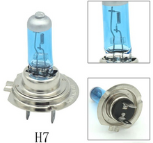 将图片加载到图库查看器,2 Pcs Car Super Bright H7 Xenon Halogen Upgraded Bright White Headlight Front Headlight Light Bulbs Lamp 12V Car Accessories Crystal Vision Ultra Upgraded Bright White Headlight