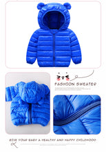 将图片加载到图库查看器,Modern Jacket Autumn Winter Baby Girls Jacket For Baby Coat Kids Warm Hooded Outerwear For Baby Boys Clothes Newborn Jacket