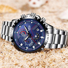 Load image into Gallery viewer, Business Elegant Men's Watch With Chronometers Day View Fluorescent Hands Excellent Look Unique Design Perfect Gift For Your Man