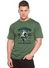 Load image into Gallery viewer, Skateboard 1983 Men's Bamboo Viscose/Organic Cotton Short Sleeve Graphic T-Shirt