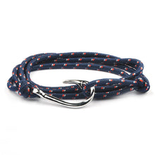 Load image into Gallery viewer, Fashion Hot Multilayer Rope Bracelet hope Anchor Sailor Anchor Bracelets For Men and Women Best Gift Hook Bracelet