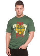 Load image into Gallery viewer, Two Beer Men's Bamboo Viscose/Organic Cotton Short Sleeve Graphic T-Shirt