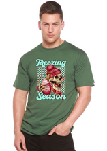 将图片加载到图库查看器,Freezing Season Unisex Bamboo Viscose/Organic Cotton Short Sleeve Graphic T-Shirt