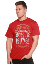 将图片加载到图库查看器,Super Baseball Spun Bamboo® Men's Bamboo Viscose/Organic Cotton Short Sleeve Graphic T-Shirt