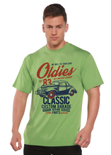 将图片加载到图库查看器,Oldies Spun Bamboo® Men's Bamboo Viscose/Organic Cotton Short Sleeve Graphic T-Shirt
