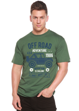 Load image into Gallery viewer, Off Road Adventure Spun Bamboo® Men's Bamboo Viscose/Organic Cotton Short Sleeve Graphic T-Shirt