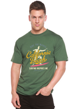 Load image into Gallery viewer, California Beach Men's Bamboo Viscose/Organic Cotton Short Sleeve Graphic T-Shirt