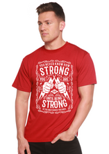 将图片加载到图库查看器,Strong Spun Bamboo® Men's Bamboo Viscose/Organic Cotton Short Sleeve Graphic T-Shirt