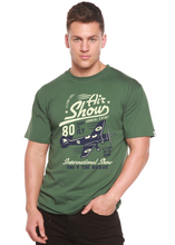 Load image into Gallery viewer, Air Show Men's Bamboo Viscose/Organic Cotton Short Sleeve Graphic T-Shirt