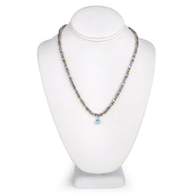 Load image into Gallery viewer, 32.50 Carat Genuine Multi Stones .925 Sterling Silver Necklace