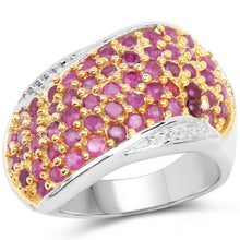 Load image into Gallery viewer, 2.49 Carat Genuine Ruby .925 Sterling Silver Ring