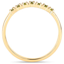 将图片加载到图库查看器,0.22 Carat Genuine Dark Yellow Diamond 14K Yellow Gold Ring (I1-I2)
