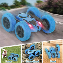 Load image into Gallery viewer, RC Remote Control Car – 4WD, 360° Flip Stunt, LED Lights, Ages 6+