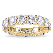 Load image into Gallery viewer, 4MM Round Luxury Eternity Band