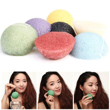 将图片加载到图库查看器,4pcs Cleanse Sponge Natural Wash Cleaning Sponge Puff Face Organic Natural Facial Sponge For Womens Mens