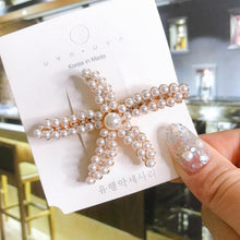 Load image into Gallery viewer, 4pcs/set Women Hair Accessories Jewelry Korean Simulation Pearl Barrette Love Hearts Hair Clips For Girls Pink Hairpins Wedding Hair Accessories for Brides and Bridesmaids