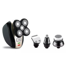 Load image into Gallery viewer, 5-in-1 4D Rotary Electric Shaver Beard Trimmer