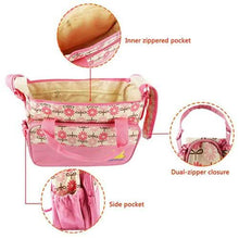 Load image into Gallery viewer, 5-Pack: Baby Nappy Diaper Bag Set