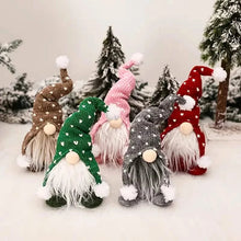 将图片加载到图库查看器,5-Pack: Christmas Gnome Plush Doll