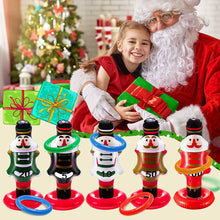 Load image into Gallery viewer, 5-Pack: Christmas Nutcrackers Ring Toss Christmas Party Games Toys