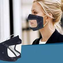 Load image into Gallery viewer, 5-Pack: Custom Fashion Smile Communicator Face Mask