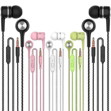Load image into Gallery viewer, 5-Pack: Earbuds Earphones with Microphone