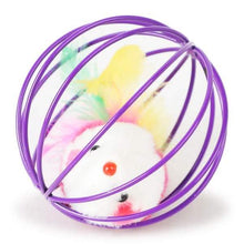 Load image into Gallery viewer, 5-Pack: Pet Cat Kitten Playing Mouse Ball Cage