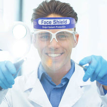 将图片加载到图库查看器,5-Pack: Reusable Waterproof Transparent Face Shield