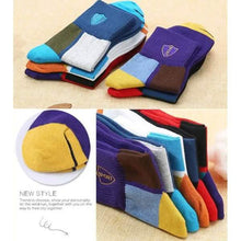 Load image into Gallery viewer, 5-Pair: Men's Sports And Leisure Tube Socks