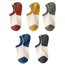 Load image into Gallery viewer, 5 Pairs 3D Cartoon Harajuku Cat Cute Heart Invisible Cotton Socks Casual Boat Socks Funny Girl Ankle Sock Set for Women