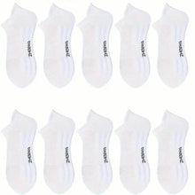 Load image into Gallery viewer, 5-Pairs: Casual Ankle Boat Socks With Towel Bottom